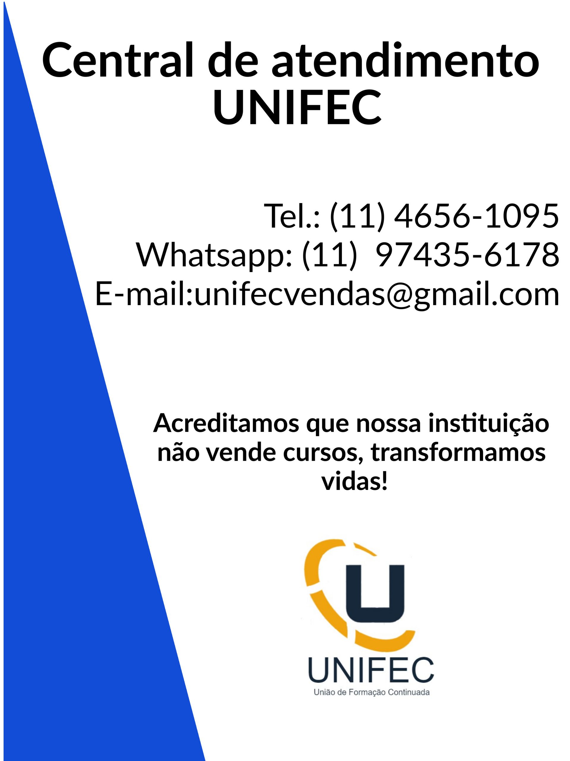 CENTRAL DE ATENDIMENTO – UNIFEC